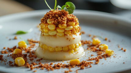 Sticker - Corn Cream Dessert.