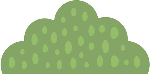 Wall Mural - One green bush