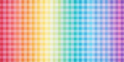 Wall Mural - Abstract gingham gradient background with colorful light texture, gingham, gradient, abstract, background, colorful, light