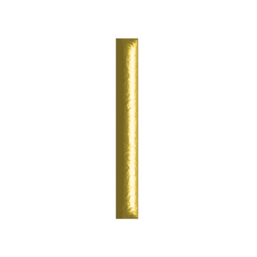Golden Alphabet letter L