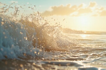 Wall Mural - Ocean Wave Close Up