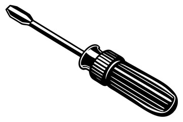 Sticker - Screwdriver icon equipment or Settings icon vector illustration