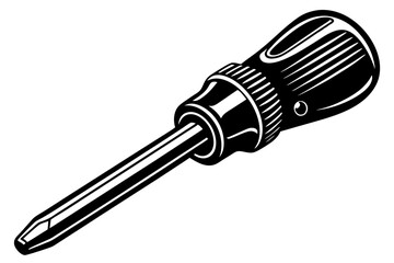 Wall Mural - Screwdriver icon isolated on white background