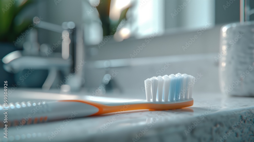 Essential dental hygiene: toothbrush and teeth in focus, significance ...