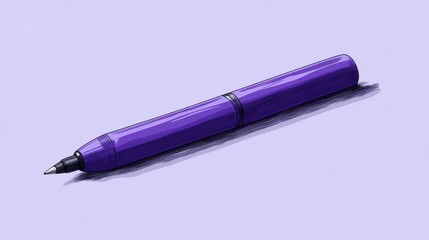 A purple marker icon illustrated in a modern and eye-catching style.