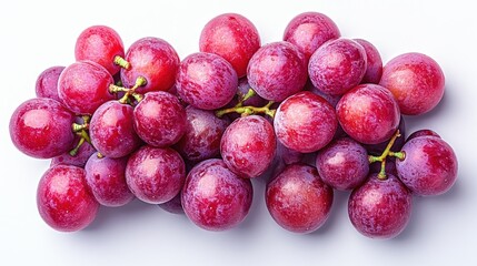 Wall Mural - Red Grapes Bunch