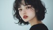 © LU - Hair Fashion, Asian Women, Fashionable youth, woman, beauty, hair, face, model, fashion, people, person, eyes, one, studio, smile, brunette, glamour, skin,  expression, long hair, lady, style, teenage