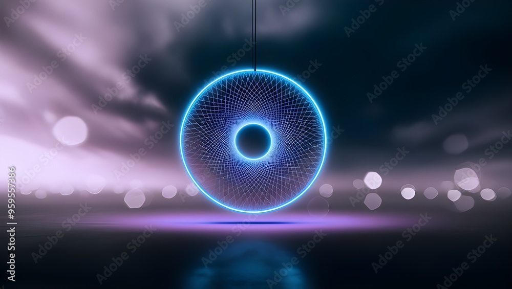 Black Background with Abstract Light Effect Element Design Stock ...