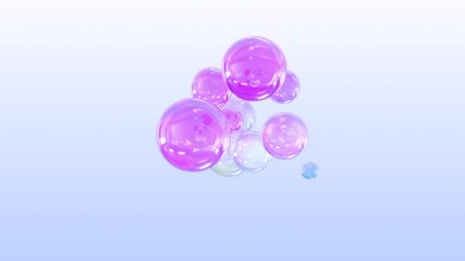Aufkleber - The ingredients of Macro Shots combine to create a treatment serum. fundamentals of designing cosmetic serums. an alpha matte and a looping 3D animation.