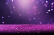 © Julian - Violet banner dark bokeh particles glitter awards dust gradient abstract background. Futuristic glittering in space on violet background blank empty