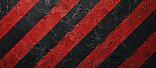Poster - red and black striped texture background. Copy space image. Place for adding text and design