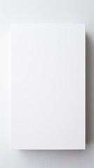 Wall Mural - White blank paper with a bleak and dreary border