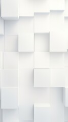 White minimalistic geometric abstract background with seamless dynamic square suit for corporate, business, wedding art display products blank 