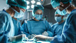 © Cavan - Surgeons performing an operation in the operating room
