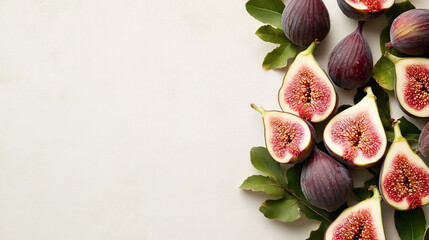 Wall Mural - Juicy, ripe figs