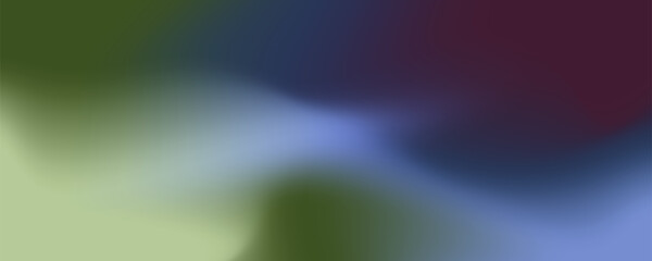 Poster - Wavy gradient mesh background
