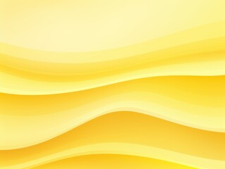 Wall Mural - Yellow pastel tint gradient background with wavy lines blank empty pattern with copy space for product design or text copyspace mock-up template 