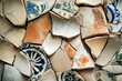 © ckybe - A stunning mosaic emerges from expertly reassembled pottery fragments, highlighting the beauty of craftsmanship in restoration.