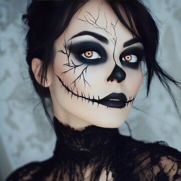 Halloween makeup tutorials for beginners 