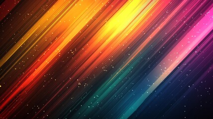 Wall Mural - Abstract Colorful Light Streaks Background