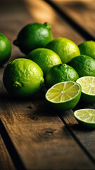 Wall Mural - Fresh and delicious looking lime