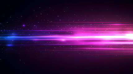 Wall Mural - abstract purple and blue light streaks background