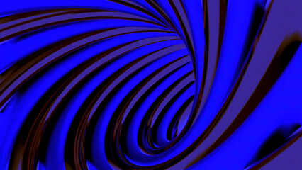Poster - Spiral background with shades from pink to purple. Design. Abstract animation with hypnotic vortex.