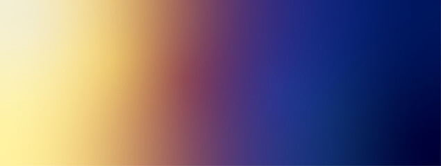 Yellow light and blue Purple gradient banner background. Modern abstract color wallpaper template.