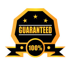 Canvas Print - Guarantee label