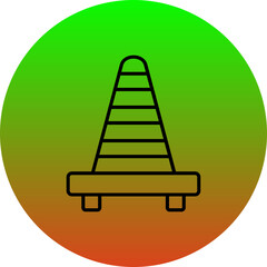 Poster - Traffic Cone Icon