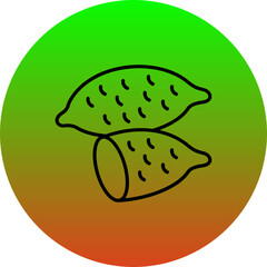 Sticker - Sweet Potato Icon