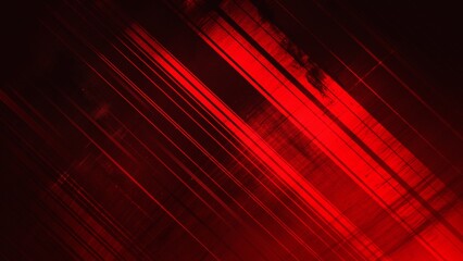 Wall Mural - Red abstract geometric background