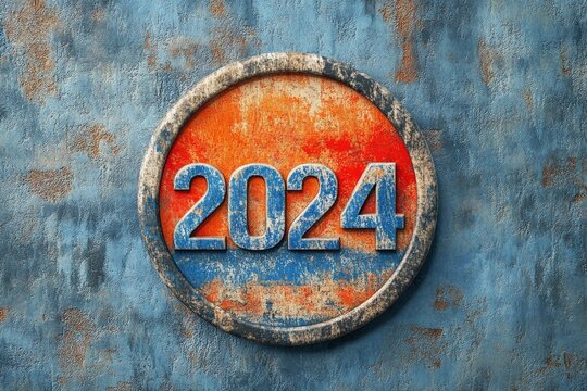2024 American election predition design concept.