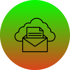 Canvas Print - Email Icon