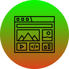 Sticker - Website Icon