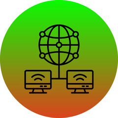 Poster - Global Network Icon