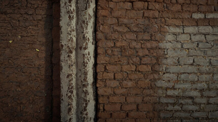 Canvas Print - old brick wall