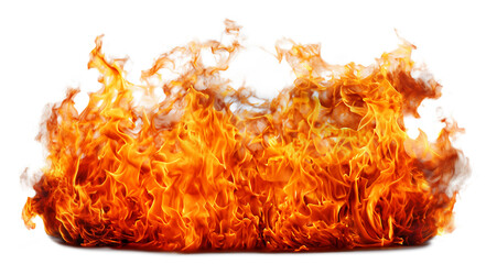 Wall Mural - abstract flames of a wall of fire with strong colors.