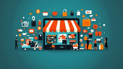 Online Shopping Experience with Customers and Products