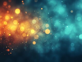 a vibrant gradient background with bright light fading into soft teal and aqua tones