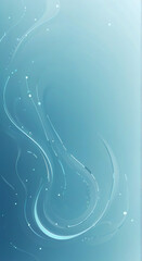 Poster - abstract blue background