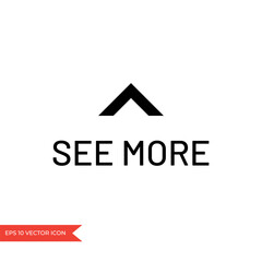 Poster - see more icon. swipe up button. arrow up for social media stories, scroll