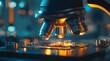 © Stanley - Professional Laboratory Microscope Close-up for Scientific Research