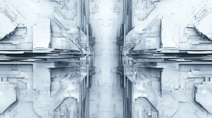 Abstract gray digital pattern, offering a futuristic and tech-oriented backdrop