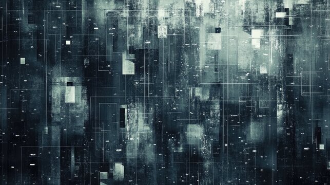 Abstract gray digital pattern, offering a futuristic and tech-oriented backdrop