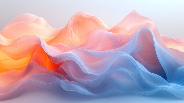Colorful, flowing background