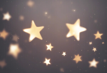 Wall Mural - Stars isolated