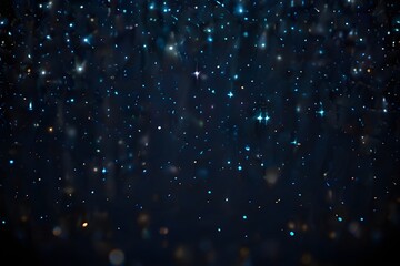 Wall Mural - Glittering star particles. 4K background material for loop playback Generative AI