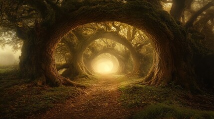 Canvas Print - Enchanted Forest Path