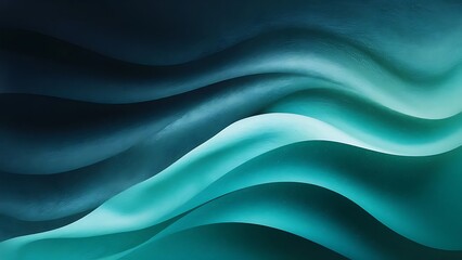 Poster - Smooth gradient background, blue texture